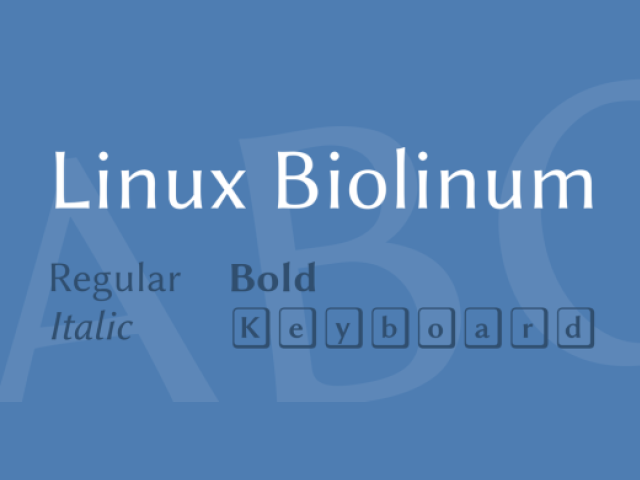 Linux Biolinum