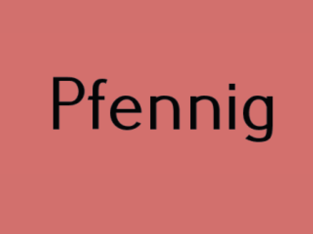 Pfennig