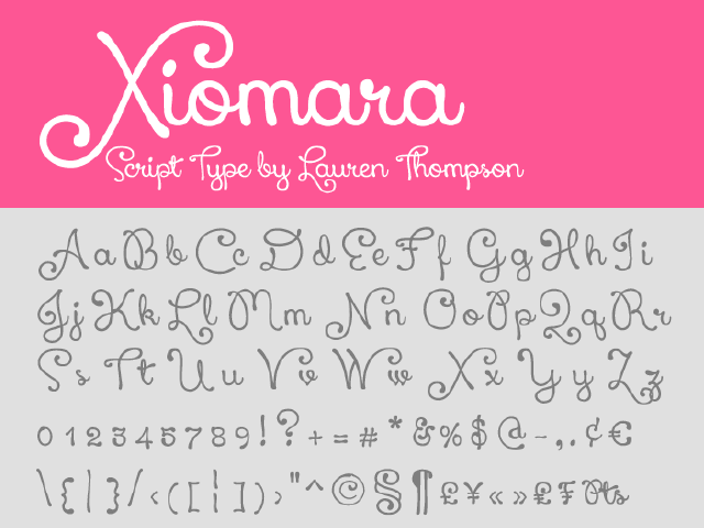 Xiomara-Script