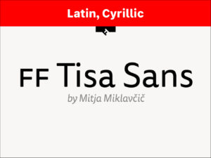 FF Tisa Sans