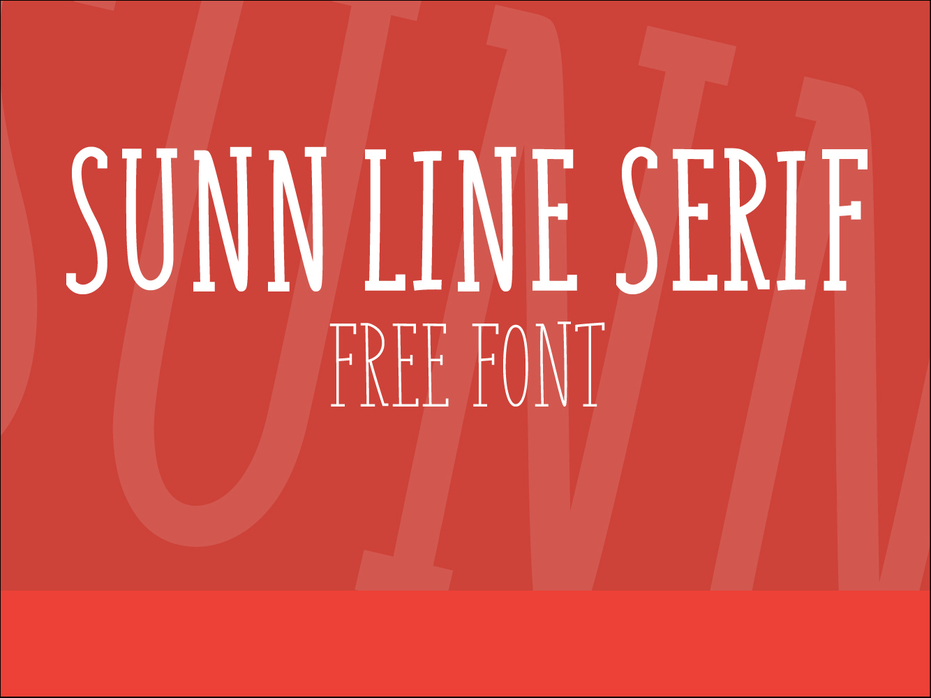Sunn Line Serif