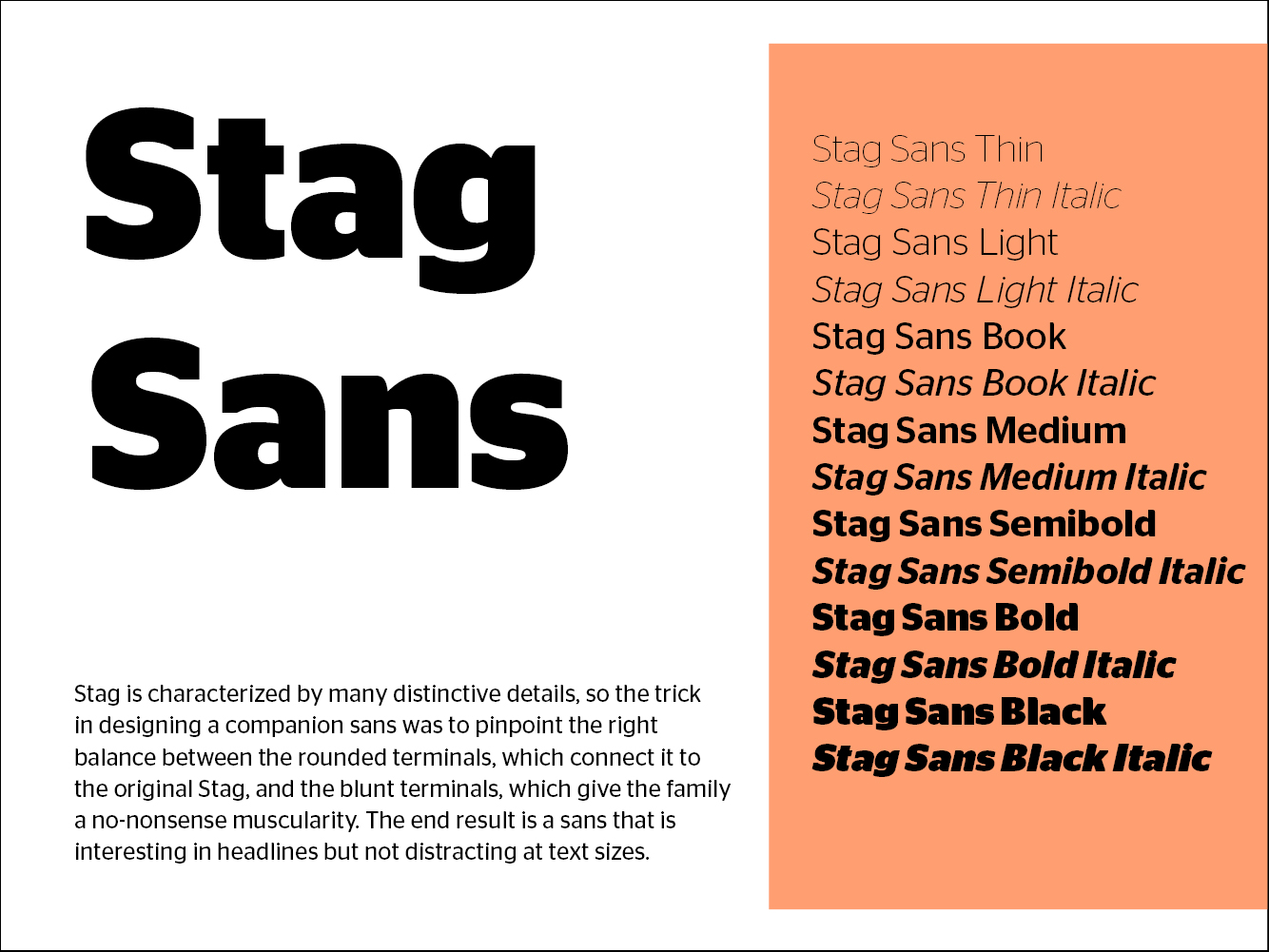 Stag Book Font