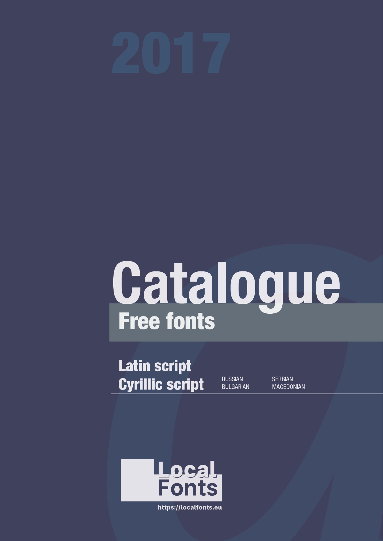Catalogue Free Fonts