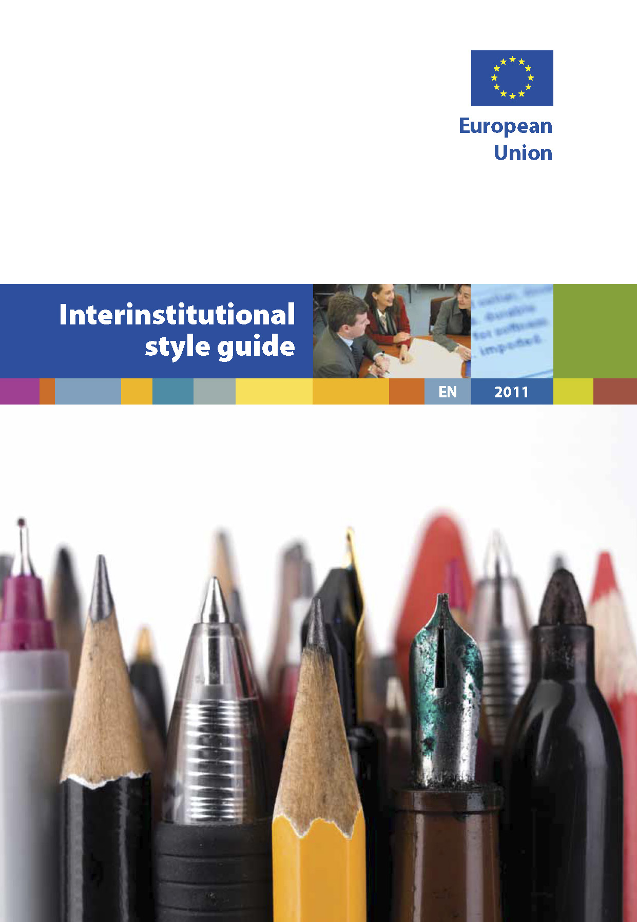 EU publications: Interinstitutional style guide 2011