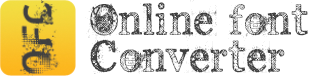 Online font converter