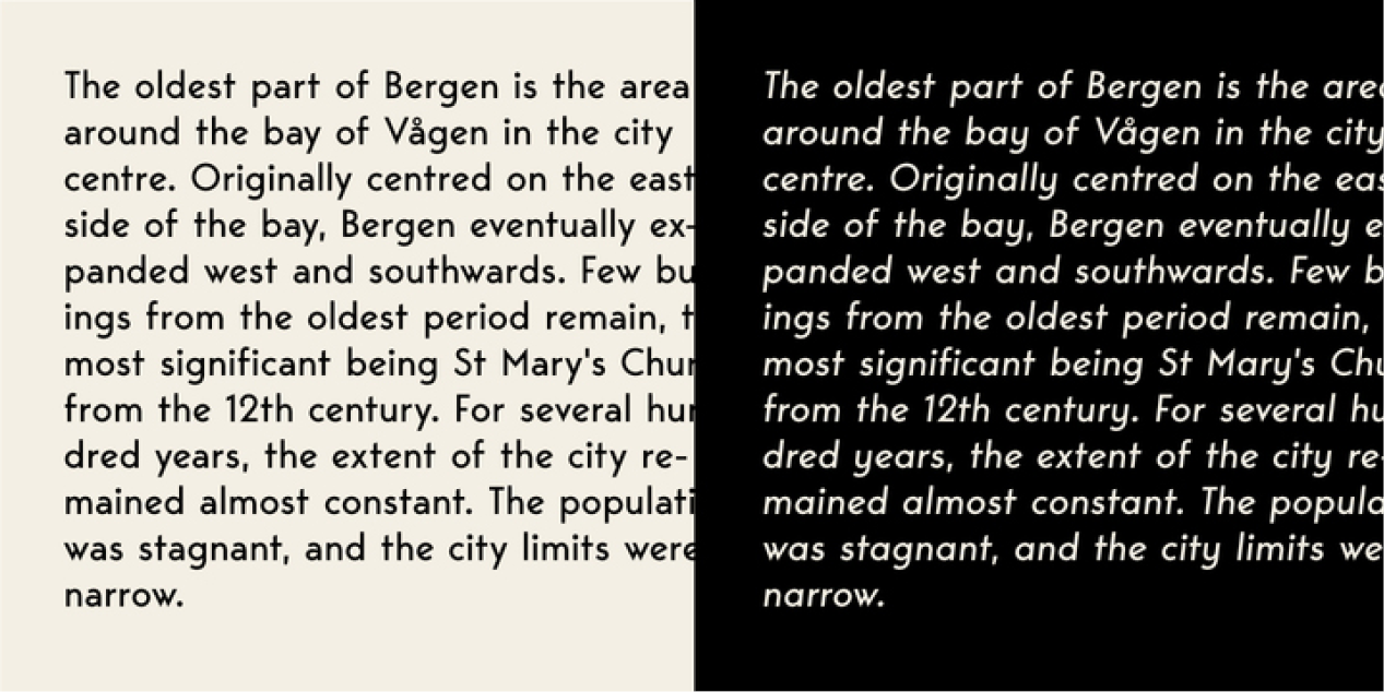 Bergen Sans