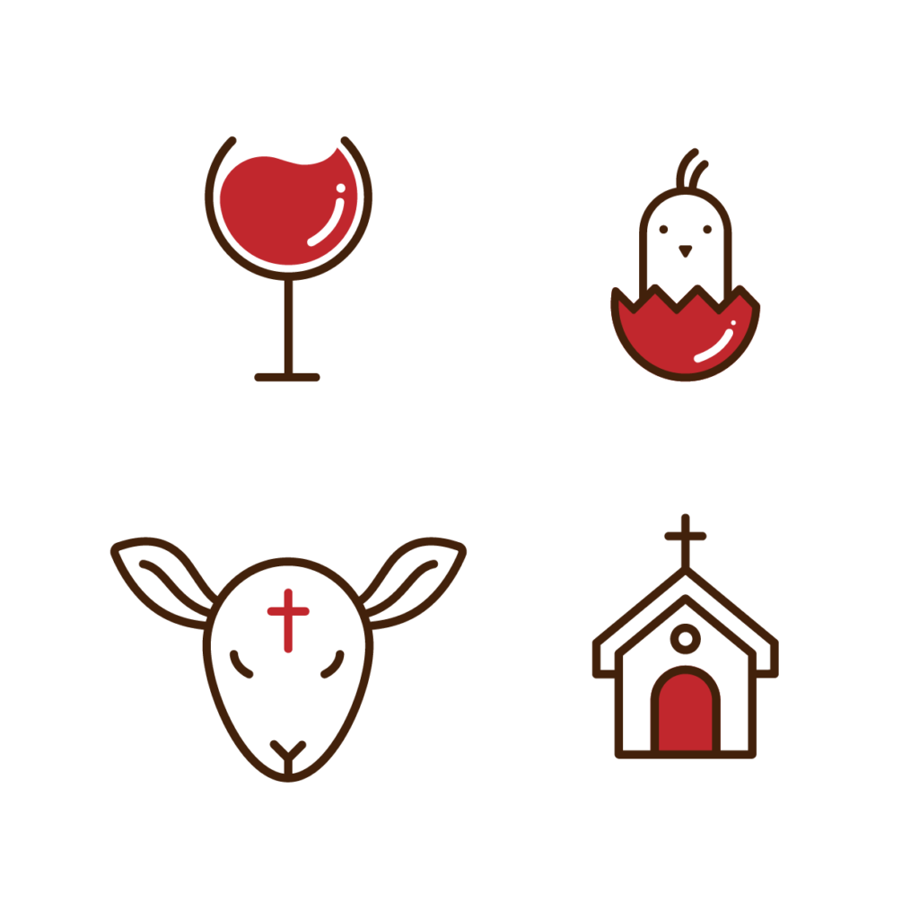 Free Vector Easter Icons - Localfonts