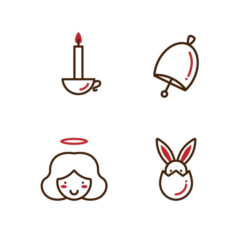 Free Vector Easter Icons - Localfonts