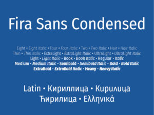 Fira Sans Condensed