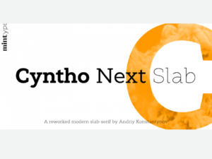 Cyntho Next Slab