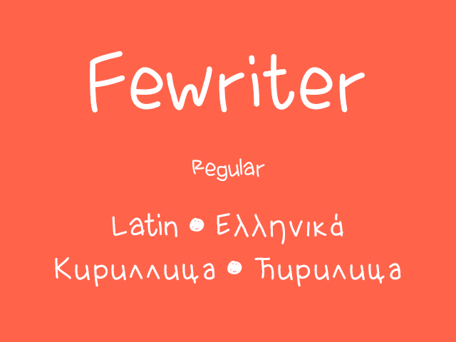 Fewriter