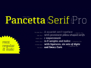 Pancetta Serif Pro
