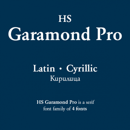 HS Garamond Pro