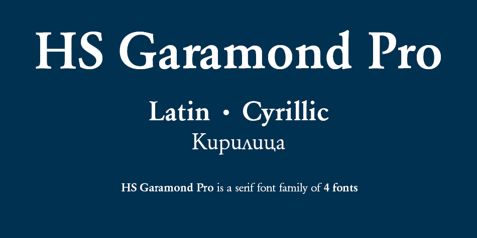 HS Garamond Pro