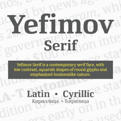 Yefimov Serif