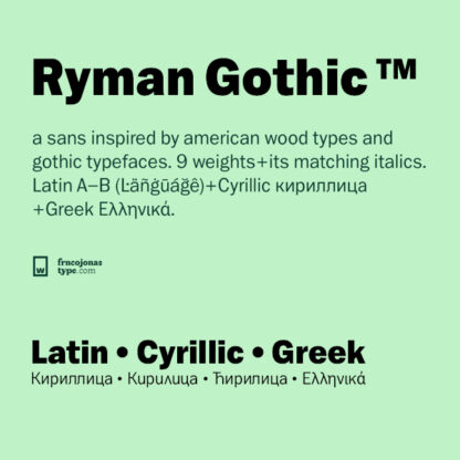 Ryman Gothic