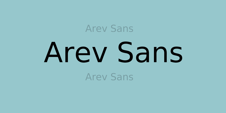 Arev Sans