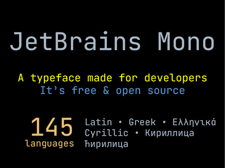 International Cyrillic Monospaced Fonts