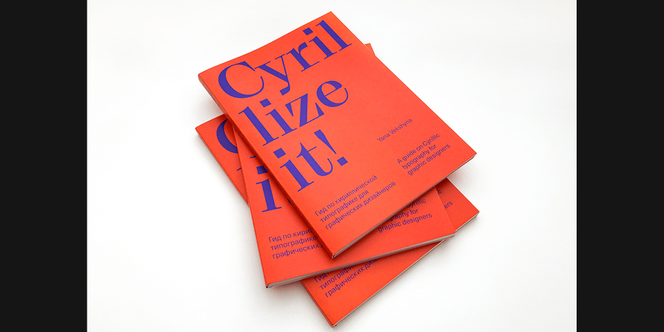 Cyrillize It!: A Guide on Cyrillic Typography for Graphic Designers