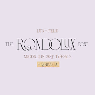 Rondolux Cyrillic